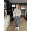 Lin jakke (beige)