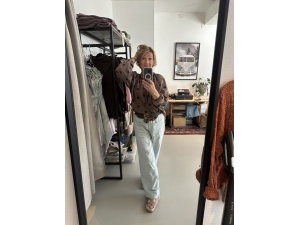 Pants w/patch pockets